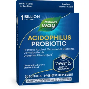 Acidophilus Pearls 30 softgels by Nature's Way