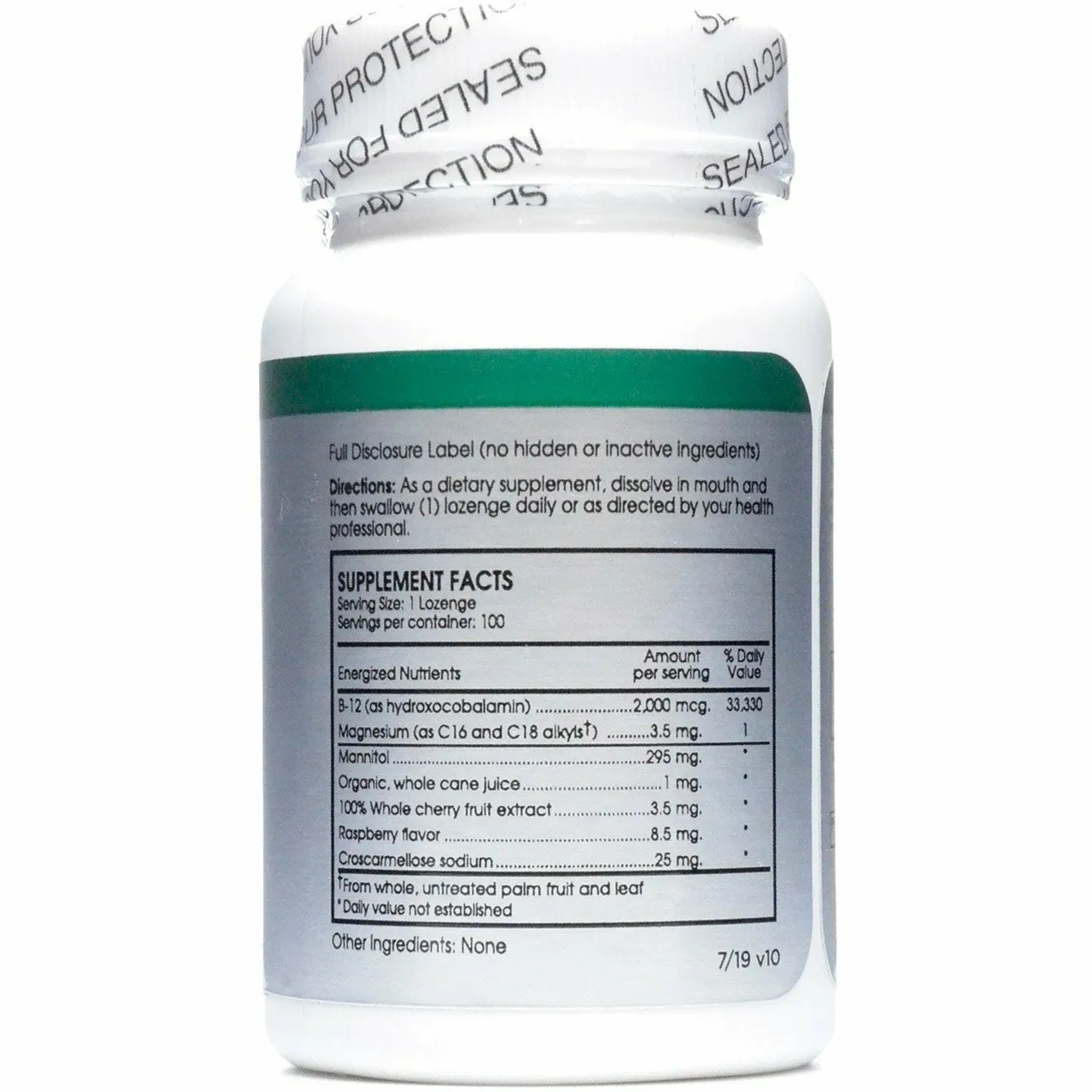 Activated B-12 Guard 2000 mcg 100 loz by PERQUE