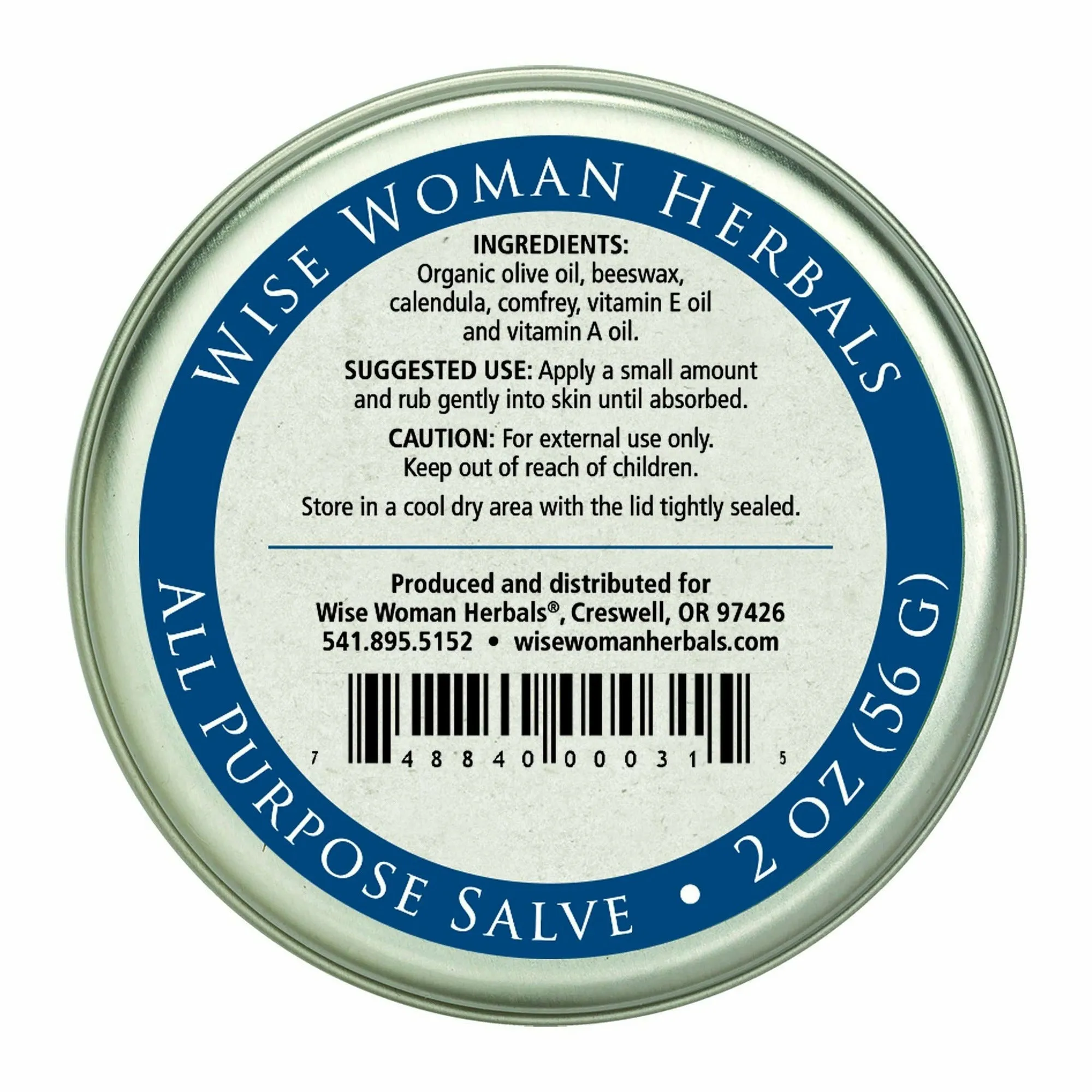 All Purpose Salve (Topical) by Wise Woman Herbals