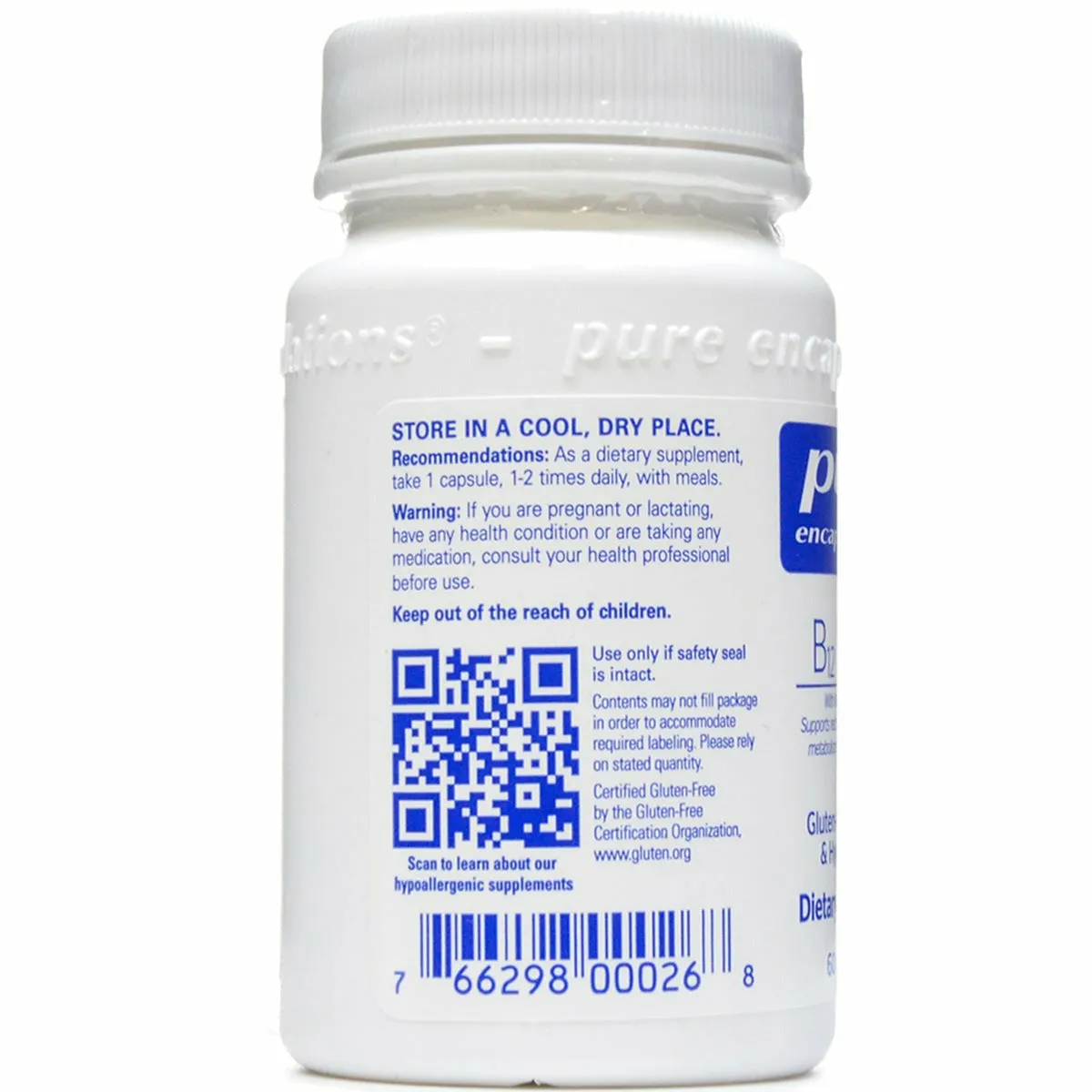 B-12 Folate 60 vcaps by Pure Encapsulations