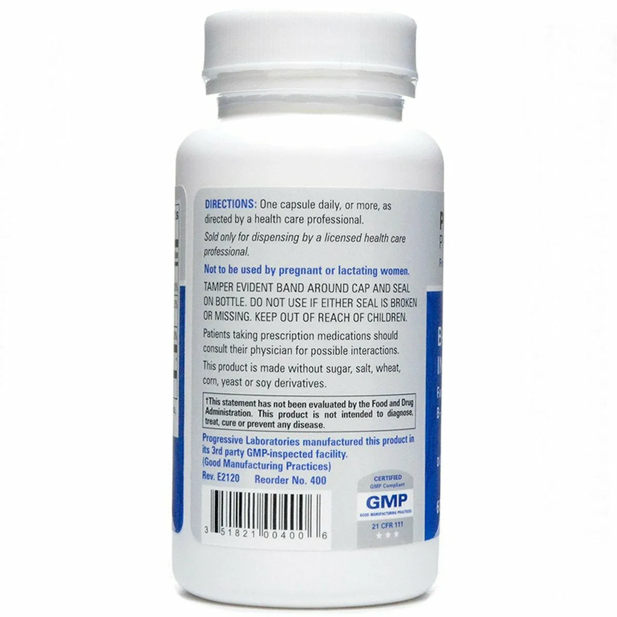 B-12 Intrinsic Factor 60 caps by Progressive Labs