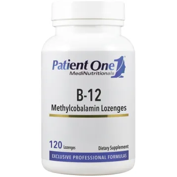 B-12 Methylcobalamin (Fast Melt) 120 Lozenges by Patient One
