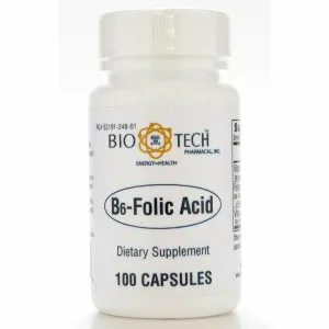 B6-Folic Acid 100 caps by Bio-Tech