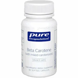 Beta Carotene 25000 IU 90 gels by Pure Encapsulations