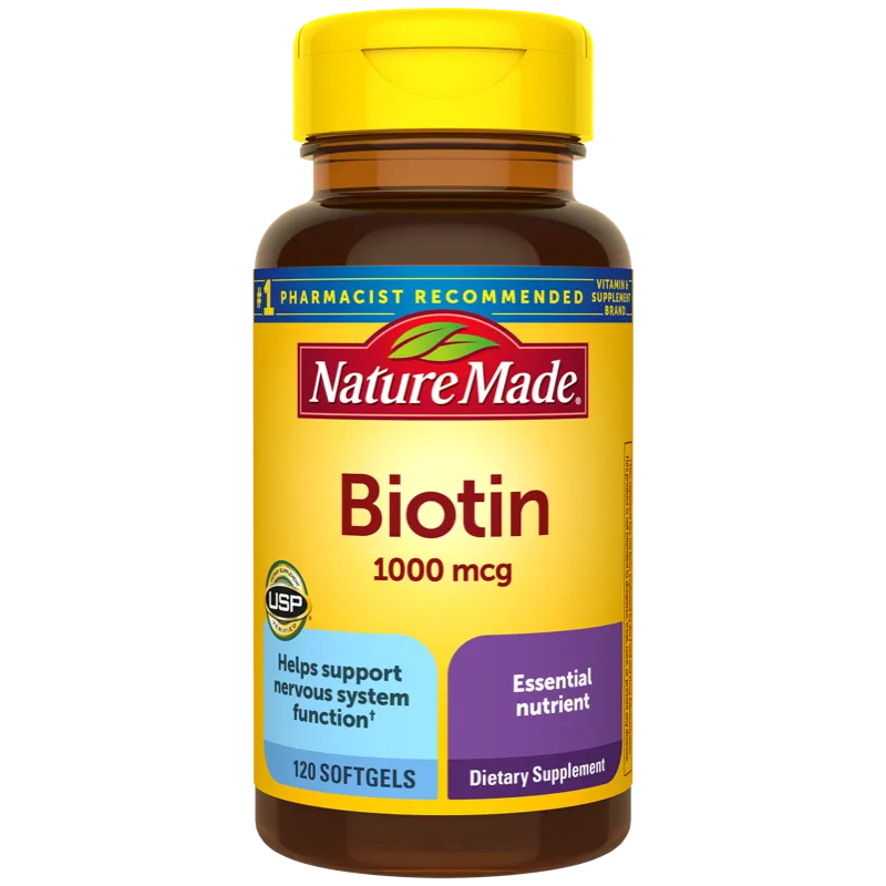 Biotin 1000 mcg Softgels