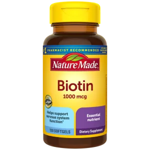 Biotin 1000 mcg Softgels