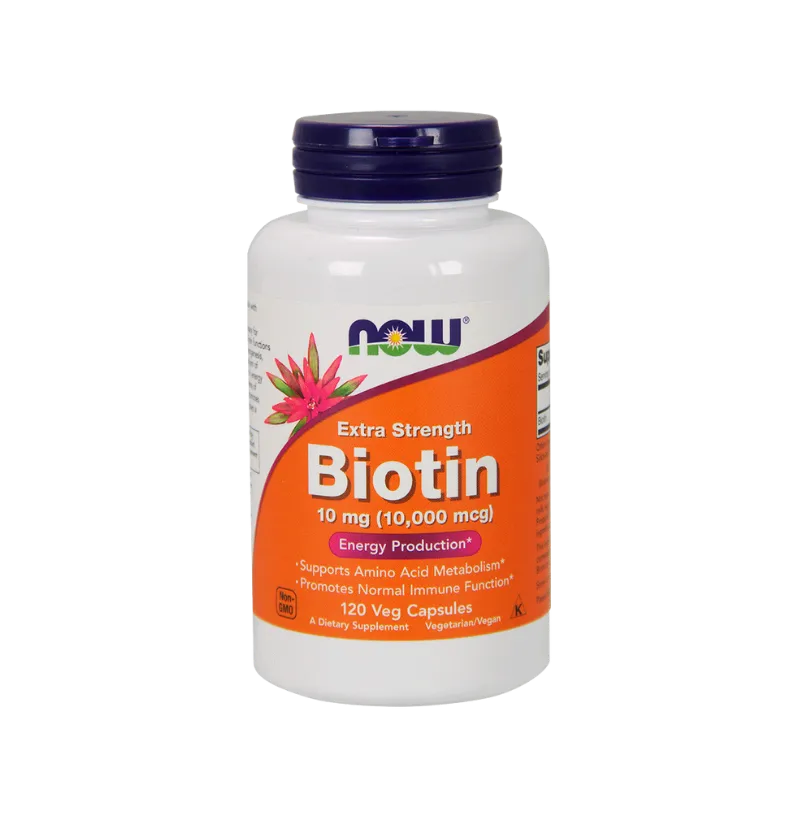 Biotin | 10.000mcg | Veg Capsule l 120 Count