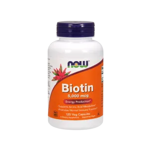 Biotin | 5.000mcg | Veg Capsule | 120 Count