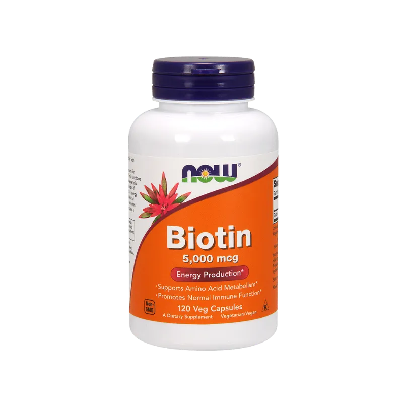 Biotin | 5.000mcg | Veg Capsule | 120 Count