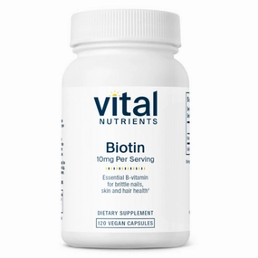Biotin 10 mg 120 caps by Vital Nutrients