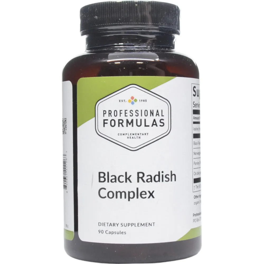 Black Radish Complex 90 capsules by Professional Formulas