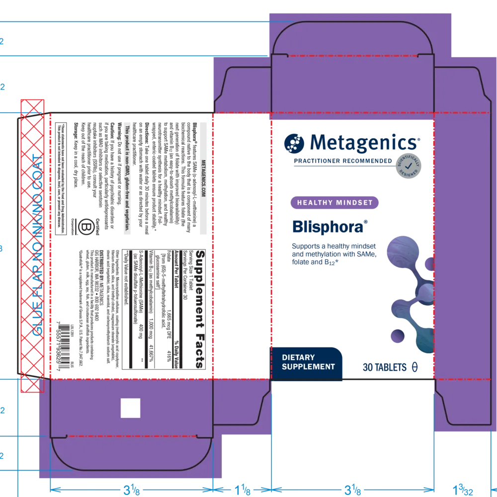 Blisphora 30 Tablets by Metagenics