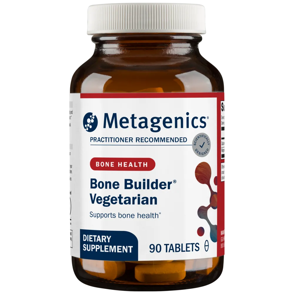 Bone Builder Vegetarian 90 Tablets by Metagenics
