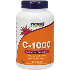 C-1000 with Rose Hips 250 tabs by NOW