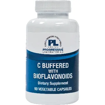 C Buffered with Bioflavonoids 90 vcaps by Progressive Labs