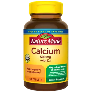 Calcium 500 mg with Vitamin D3 Tablets