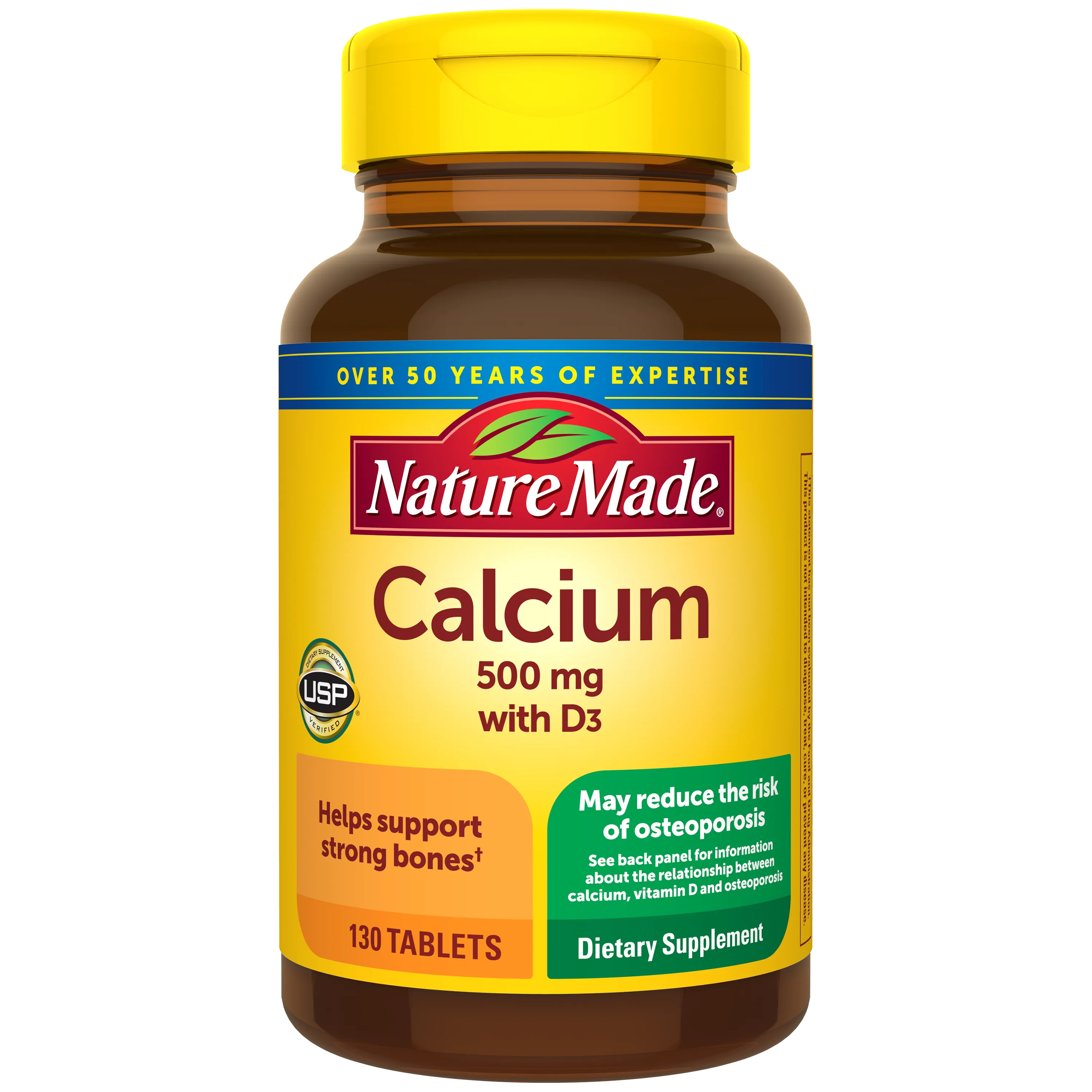 Calcium 500 mg with Vitamin D3 Tablets