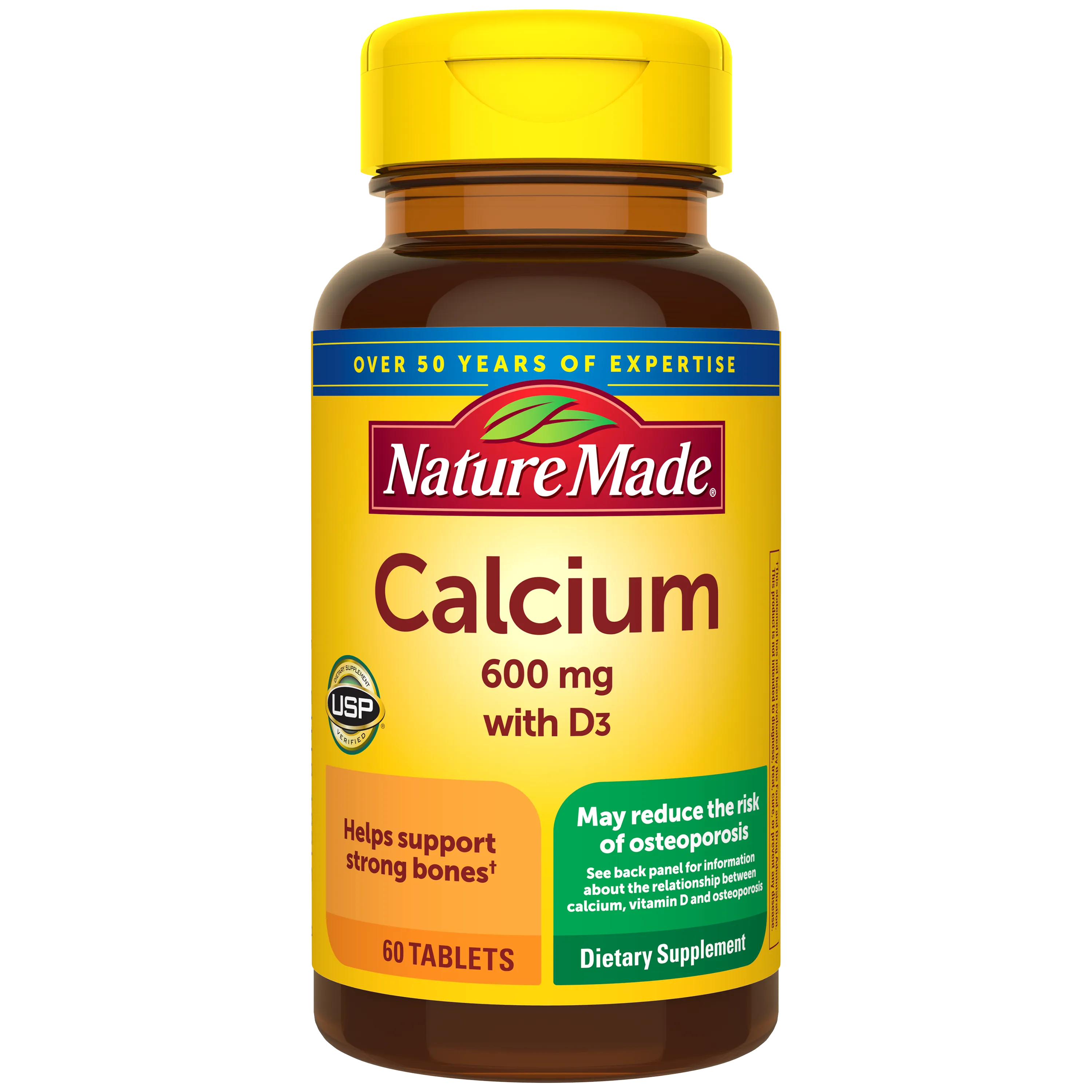 Calcium 600 mg with Vitamin D3 Tablets