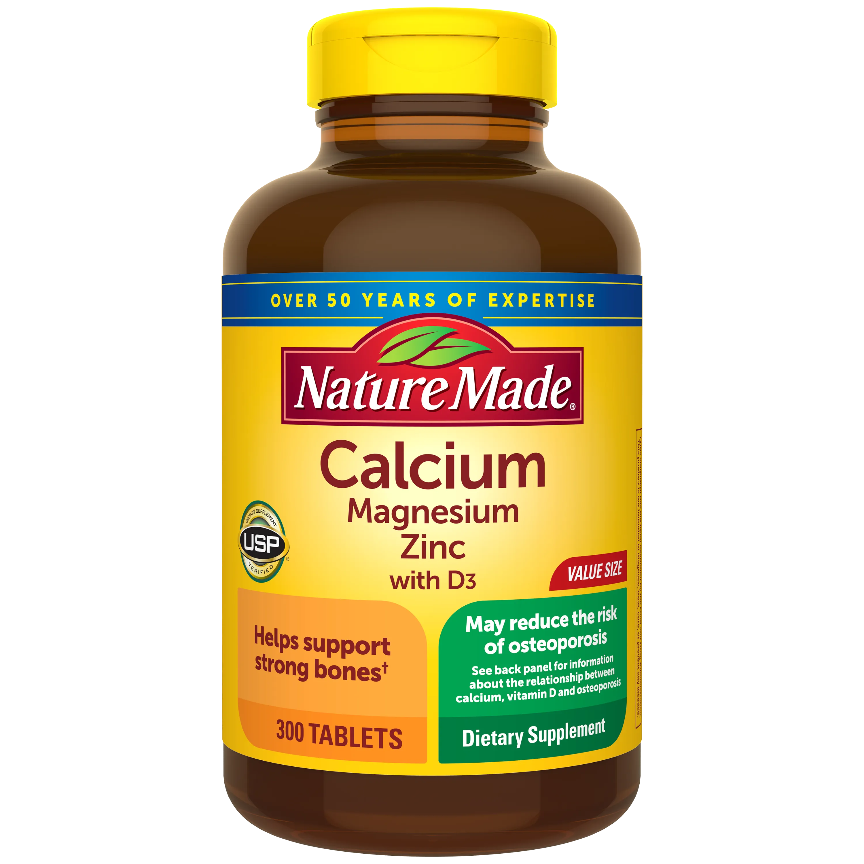 Calcium. Magnesium and Zinc with Vitamin D3 Tablets