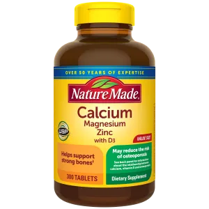 Calcium. Magnesium and Zinc with Vitamin D3 Tablets