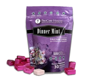 Calcium Soft Chew | Dinner Mint