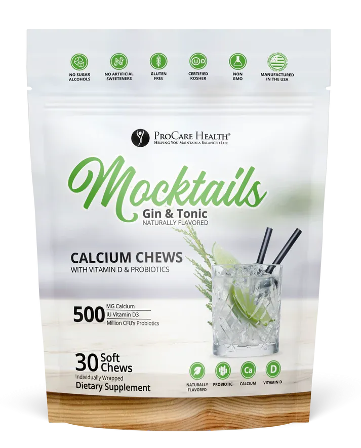 Calcium Soft Chew | Gin and Tonic