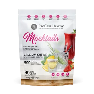 Calcium Soft Chew | Mocktails Assortment | 90 Count