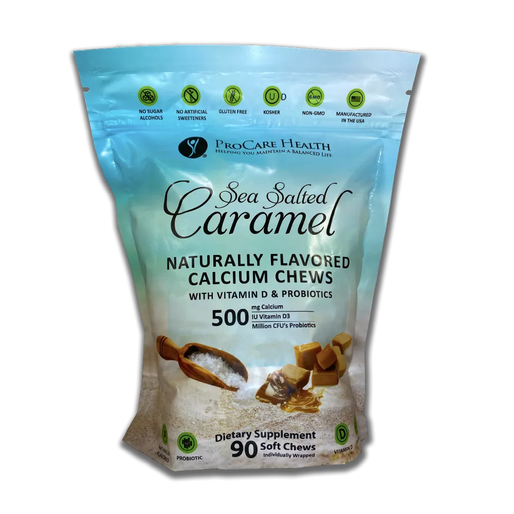 Calcium Soft Chew | Sea Salted Caramel