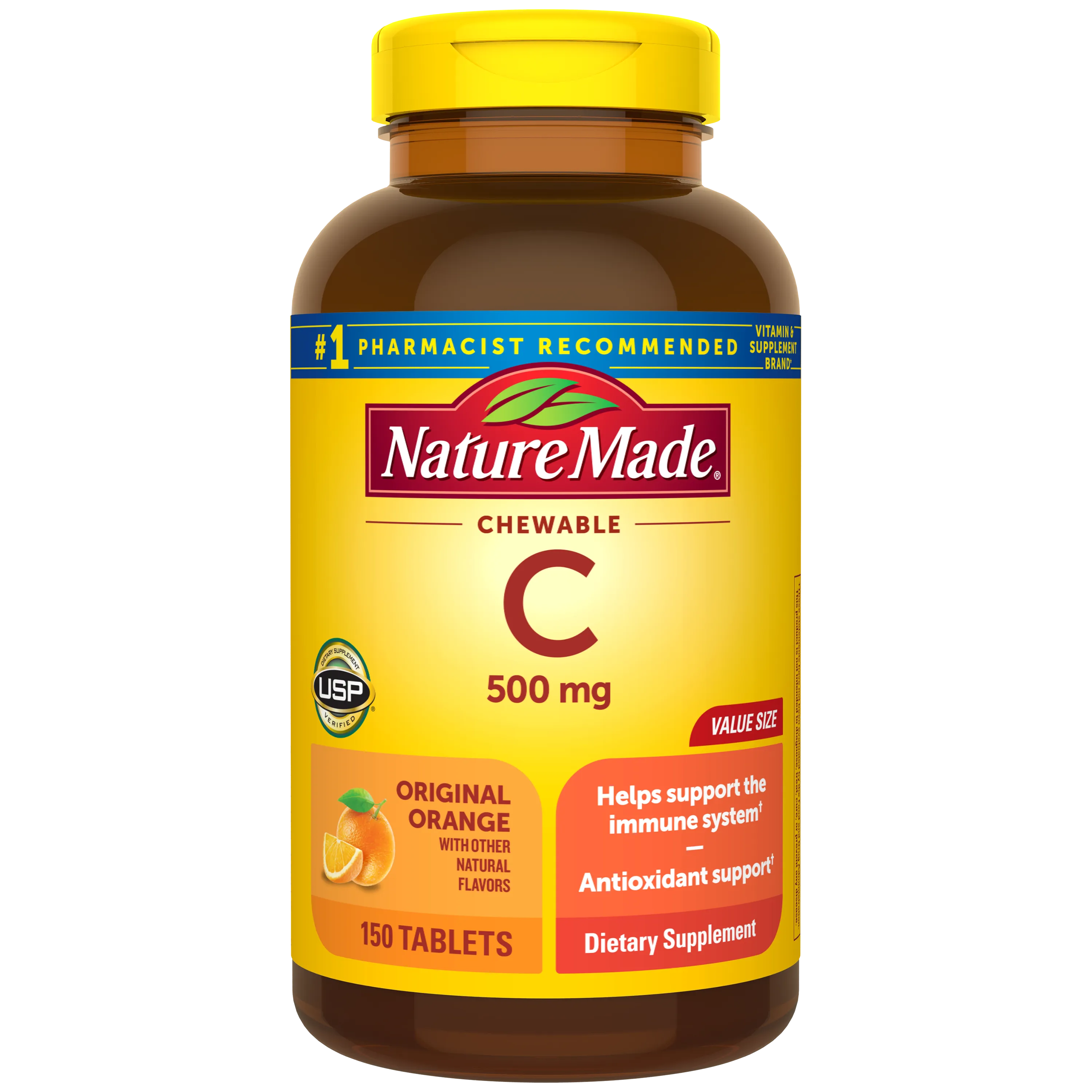 Chewable Vitamin C 500 mg Tablets