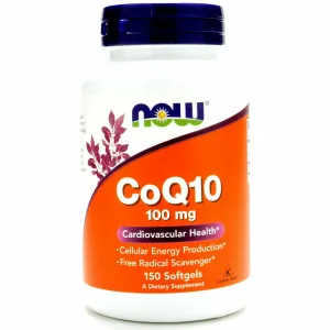 CoQ10 100 mg 150 softgels by NOW