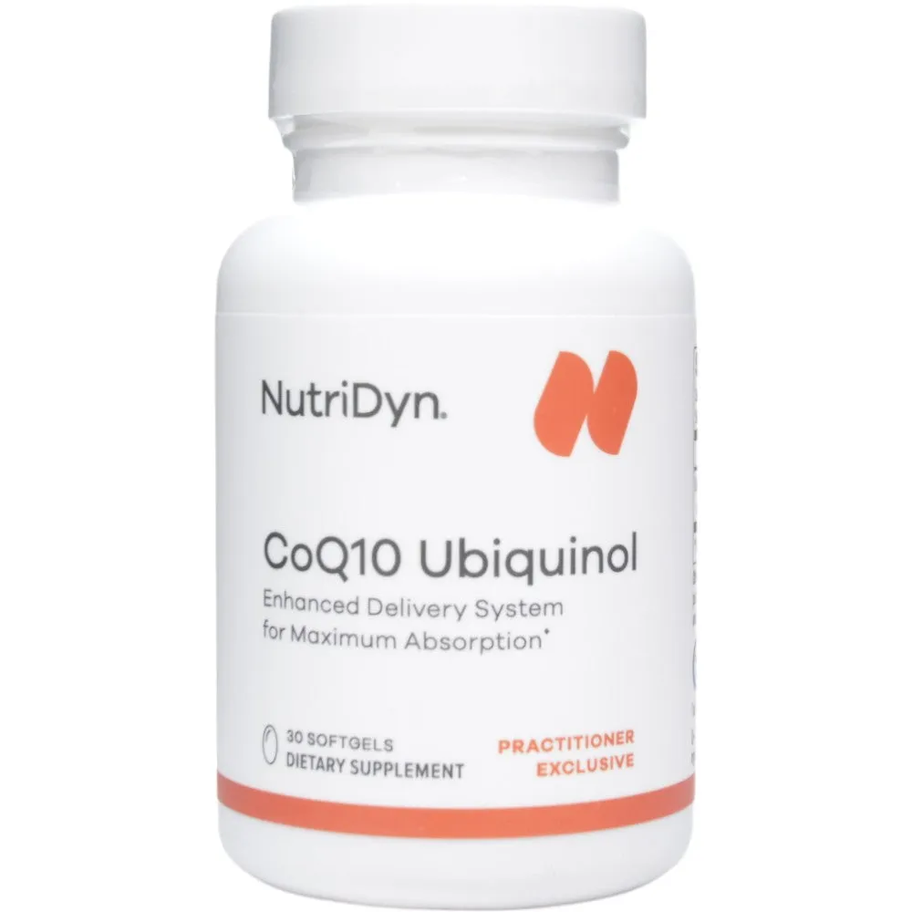 CoQ10 Ubiquinol 100 mg 30 softgels by Nutri-Dyn