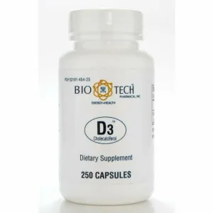 D3 1000 IU 250 caps by Bio-Tech