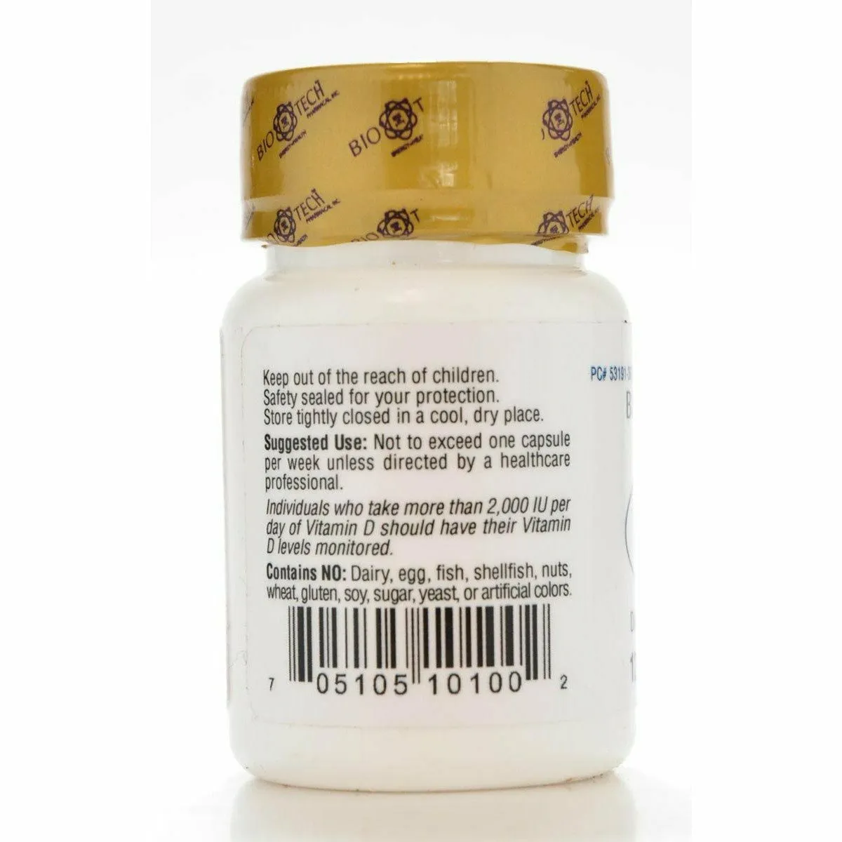 D3-50 50.000 IU 12 caps by Bio-Tech