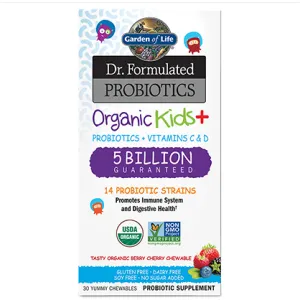 Dr Formulated Organic Kids  30 chews by Garden Of Life