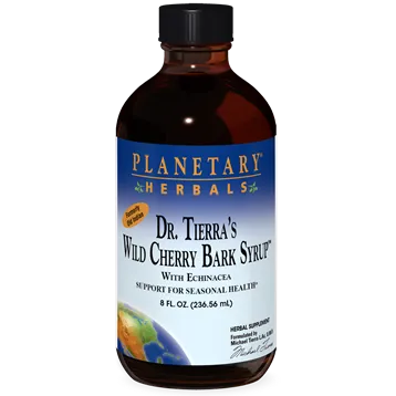 Dr. Tierra's Wild Cherry Bark Syrup 8 fl oz by Planetary Herbals