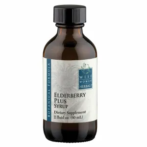 Elderberry Plus Syrup by Wise Woman Herbals