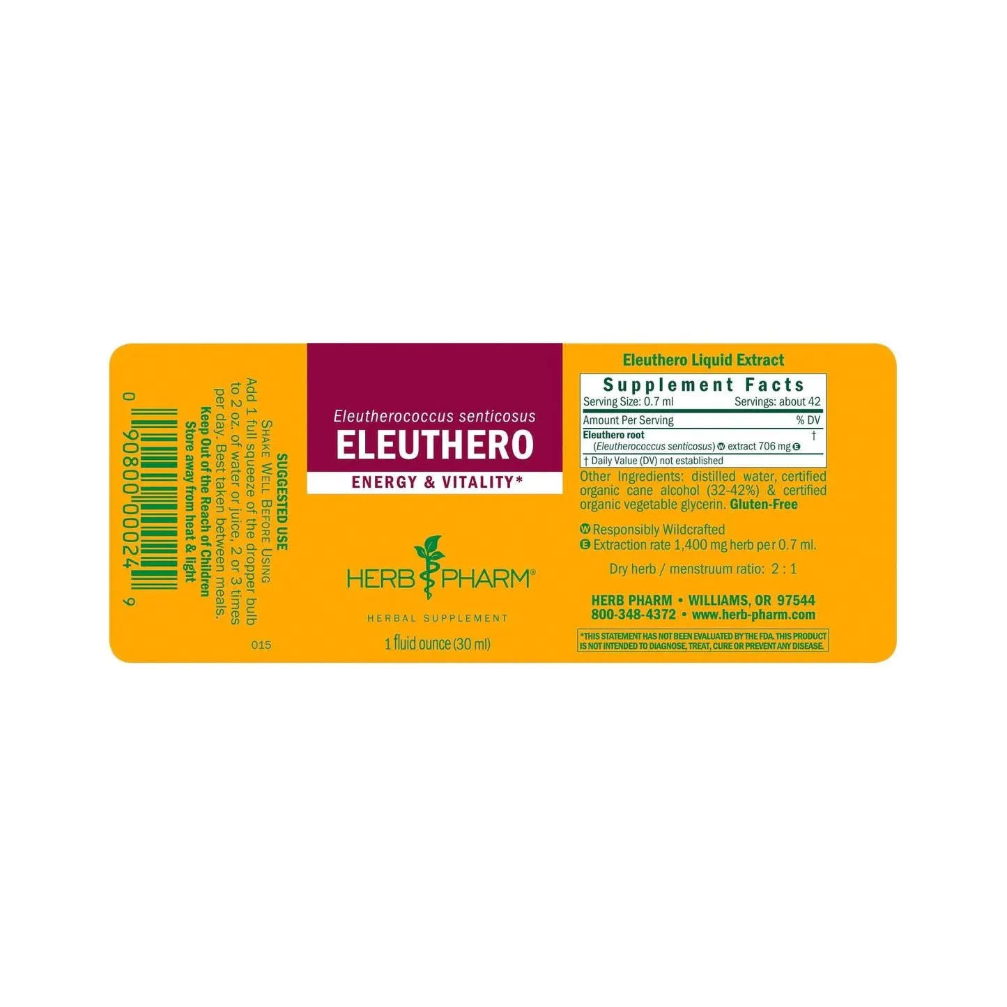 Eleuthero by Herb Pharm