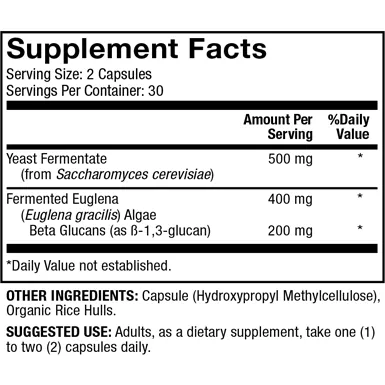 Fermented Beta Glucans 60 caps by Dr. Mercola