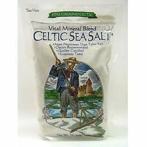 Fine Ground Sea Salt 1 lb by Celtic Sea Salt