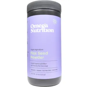 Flax Seed Powder 16 oz by Omega Nutrition