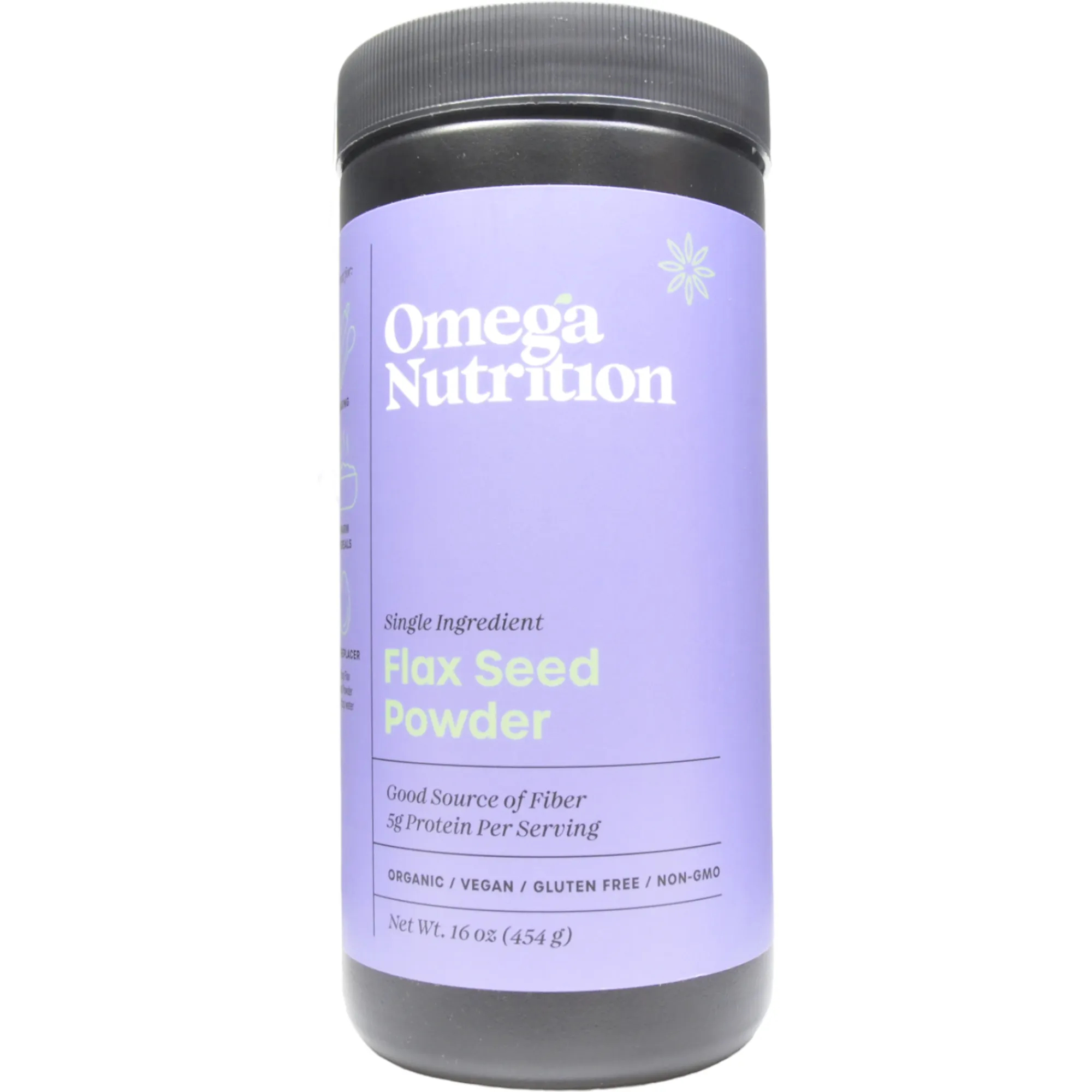 Flax Seed Powder 16 oz by Omega Nutrition