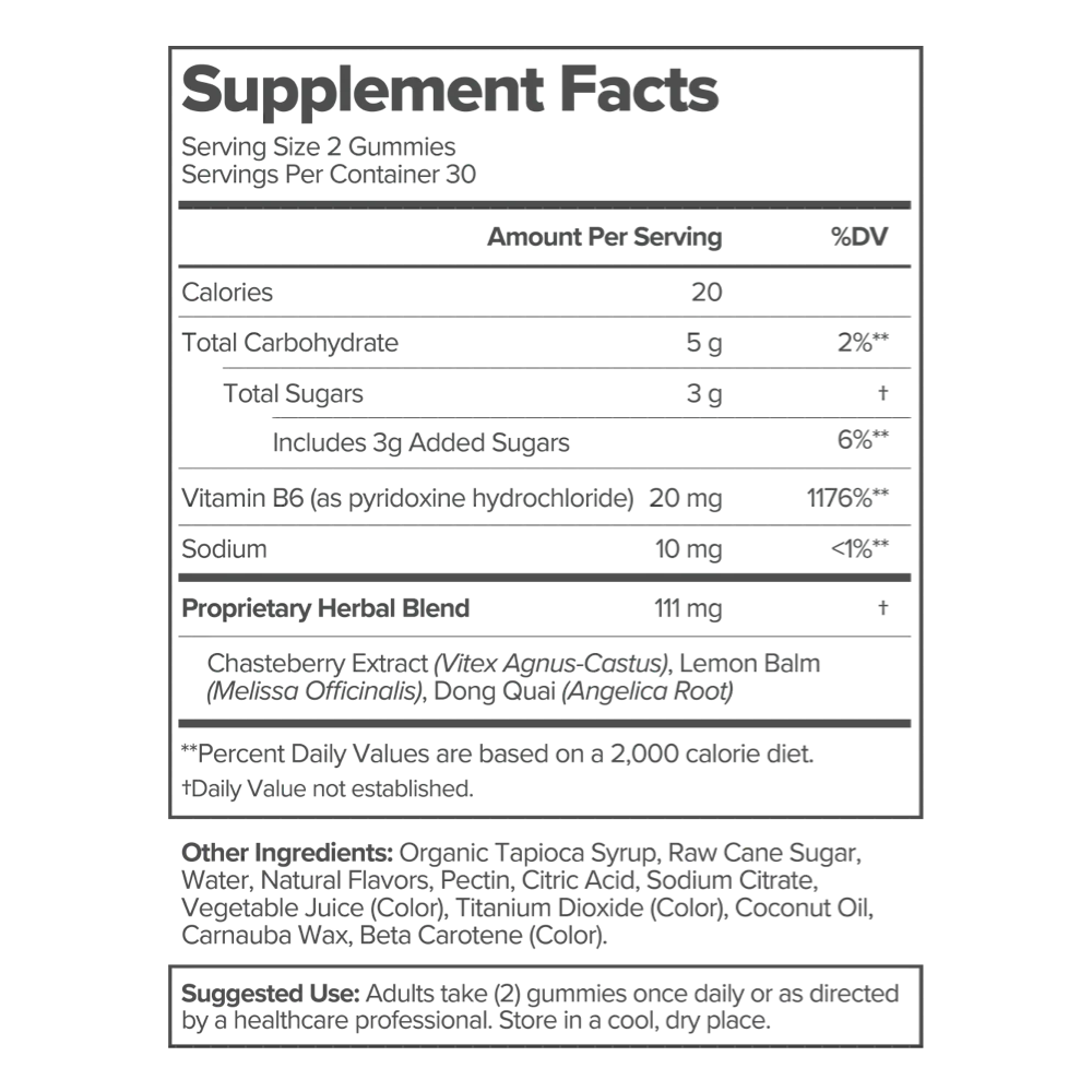 FLO - PMS Gummy Vitamins