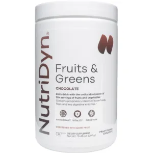 Fruits & Greens Chocolate With Monk Fruit by Nutri-Dyn