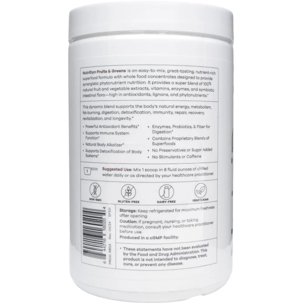 Fruits & Greens Chocolate With Monk Fruit by Nutri-Dyn
