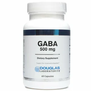 GABA 500 mg 60 caps by Douglas Labs