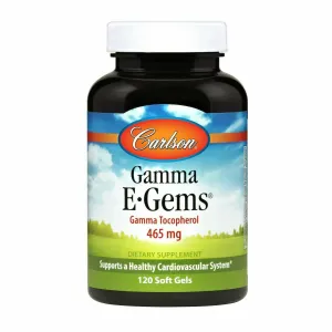 Gamma Egems 120 gels by Carlson Labs