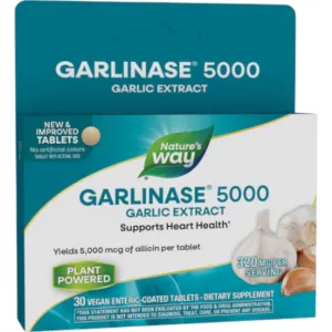 Garlinase 5000 30 tabs by Nature's Way