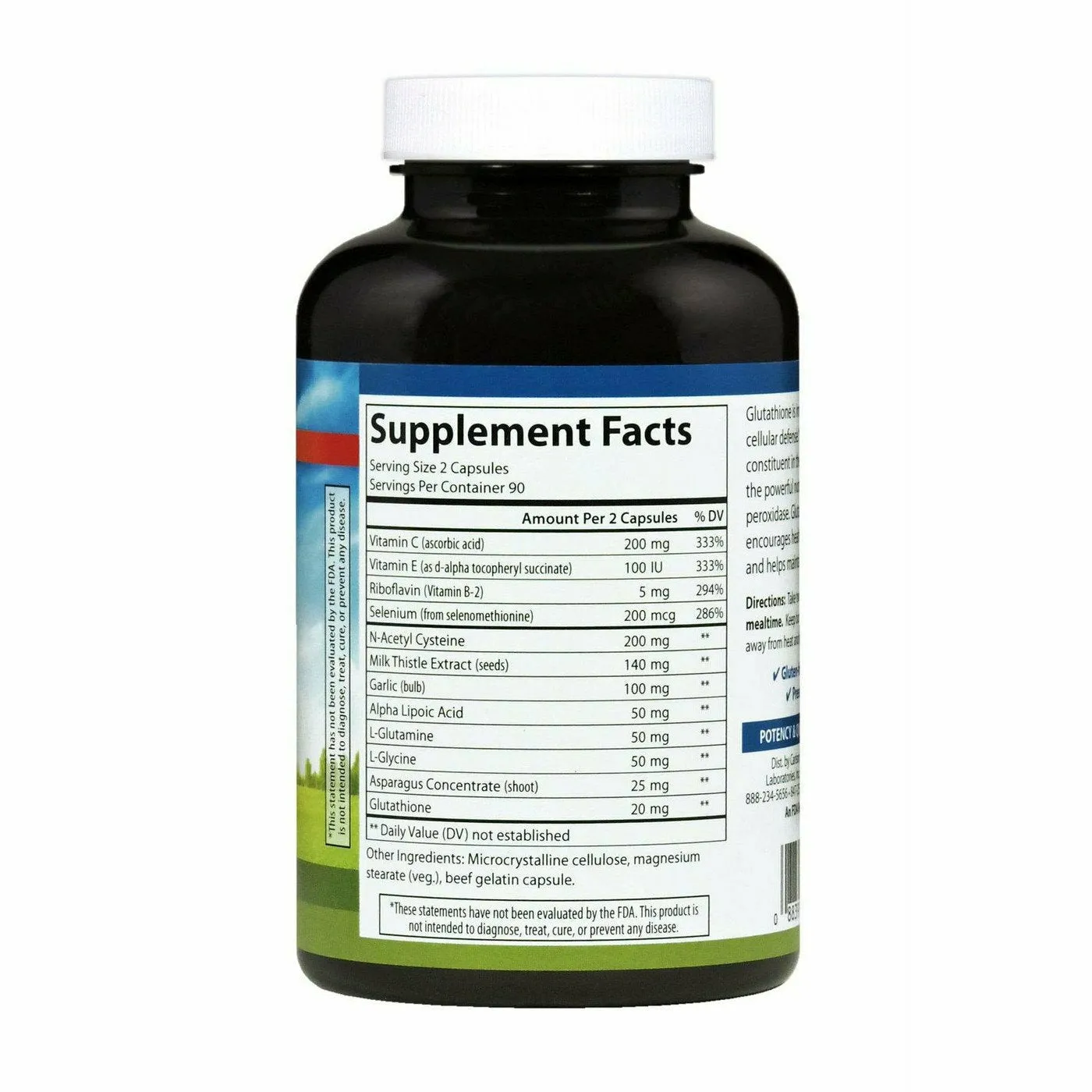 Glutathione Booster 180 caps by Carlson Labs