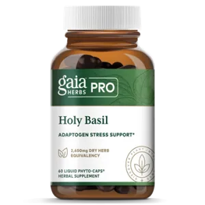 Holy Basil 60 liquid phyto-caps by Gaia Herbs Pro