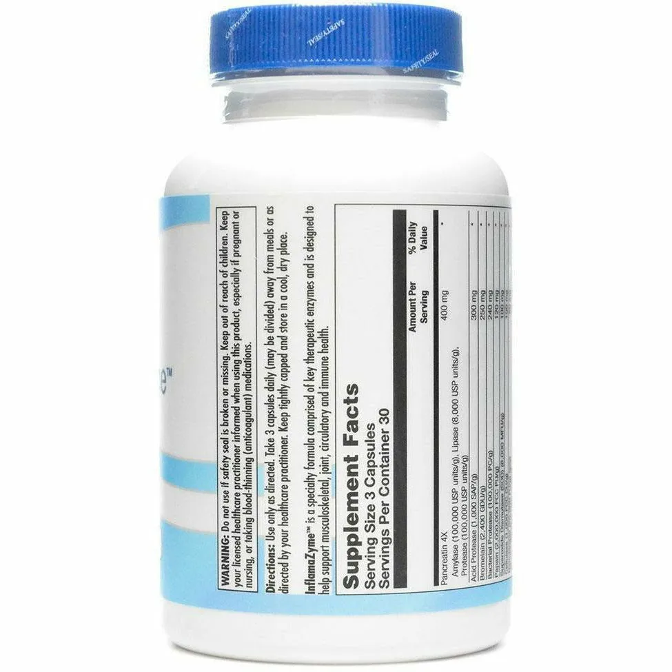 InflamaZyme 90 vcaps by BioGenesis
